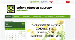 Desktop Screenshot of goknieporet.pl