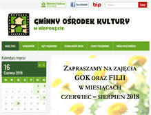 Tablet Screenshot of goknieporet.pl